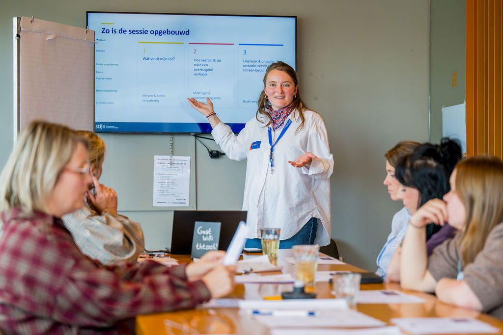 sfeerimpressie werkconferentie
